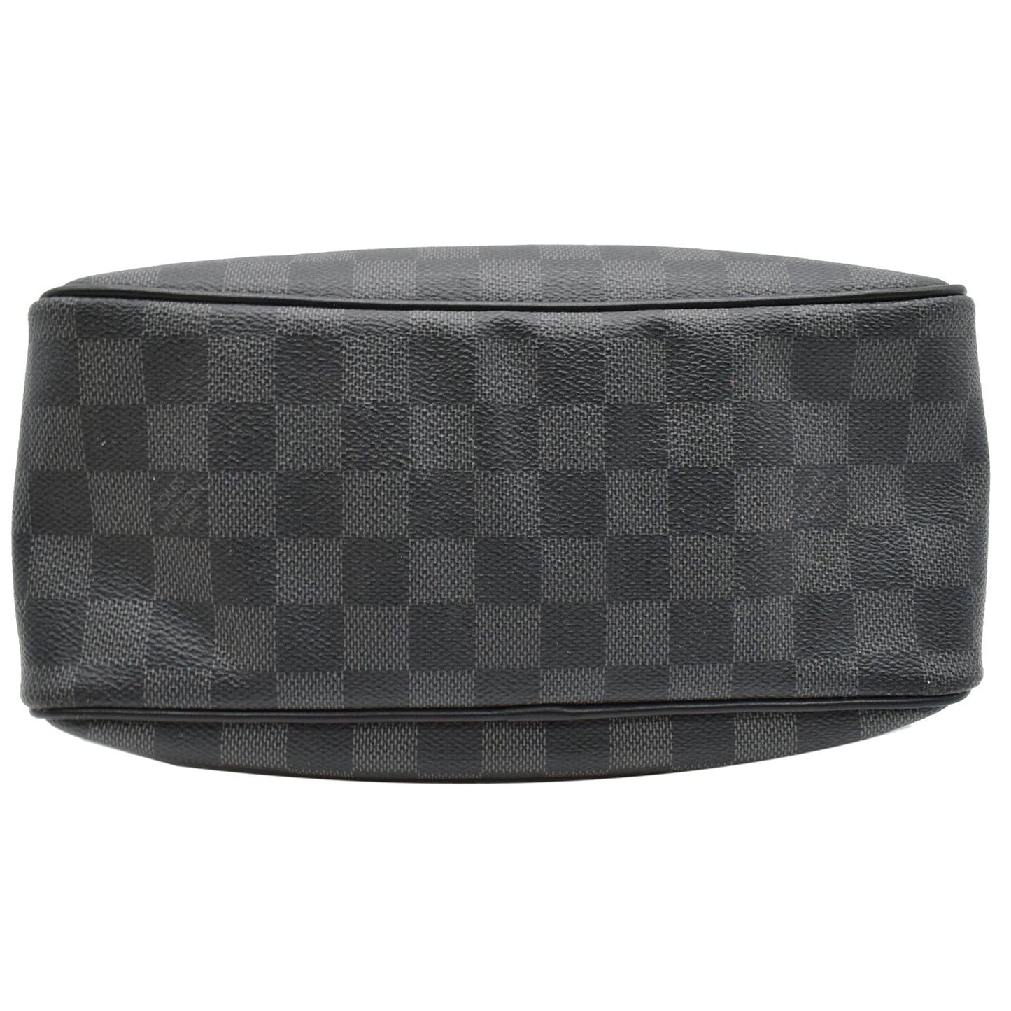 LOUIS VUITTON Toiletry Pouch Damier Graphite Pouch Bag Black