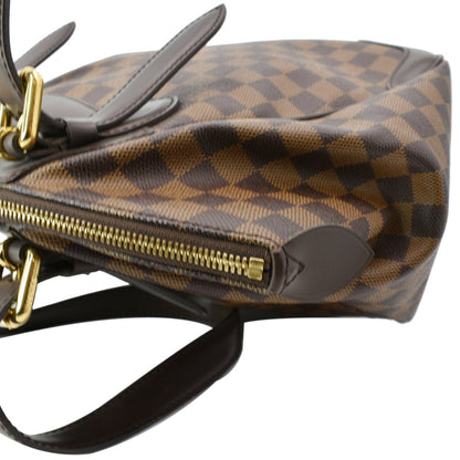 LOUIS VUITTON Verona MM Damier Ebene Shoulder Bag Brown