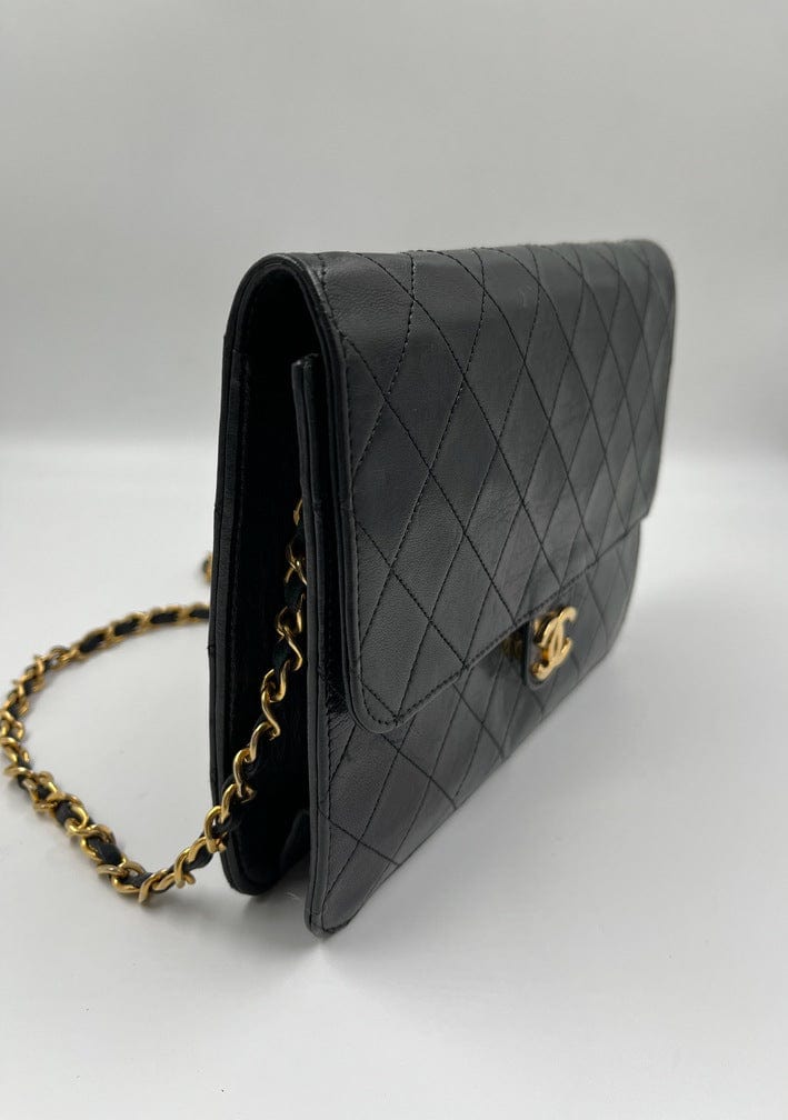 Vintage Black Chanel Flap Bag