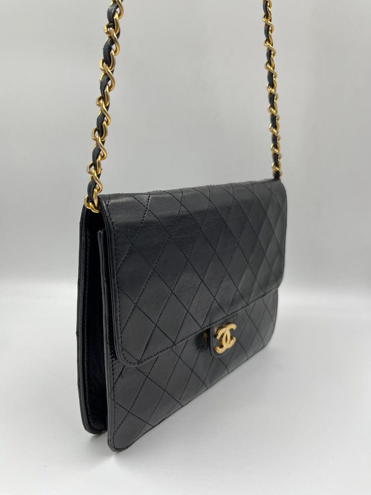 Vintage Black Chanel Flap Bag