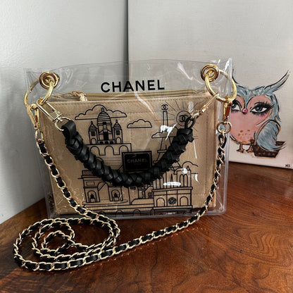 The Clear Swan - Chanel Crossbody/Handbag