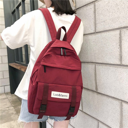 New waterproof nylon Women Backpack Large capacity Schoolbags for Teenage girls Travel Backpack Fashion Book Bag Mochila