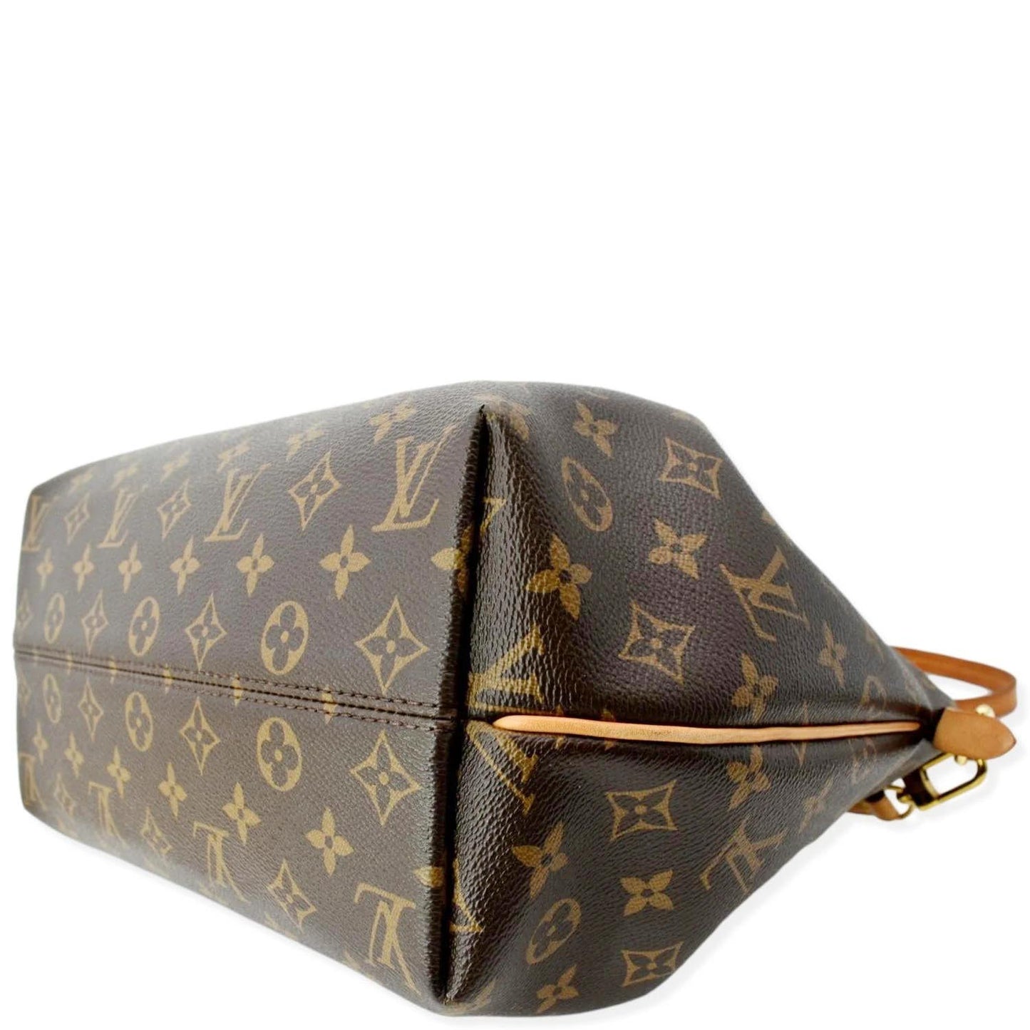 LOUIS VUITTON Turenne MM Monogram Canvas 2 Way Shoulder Bag Brown