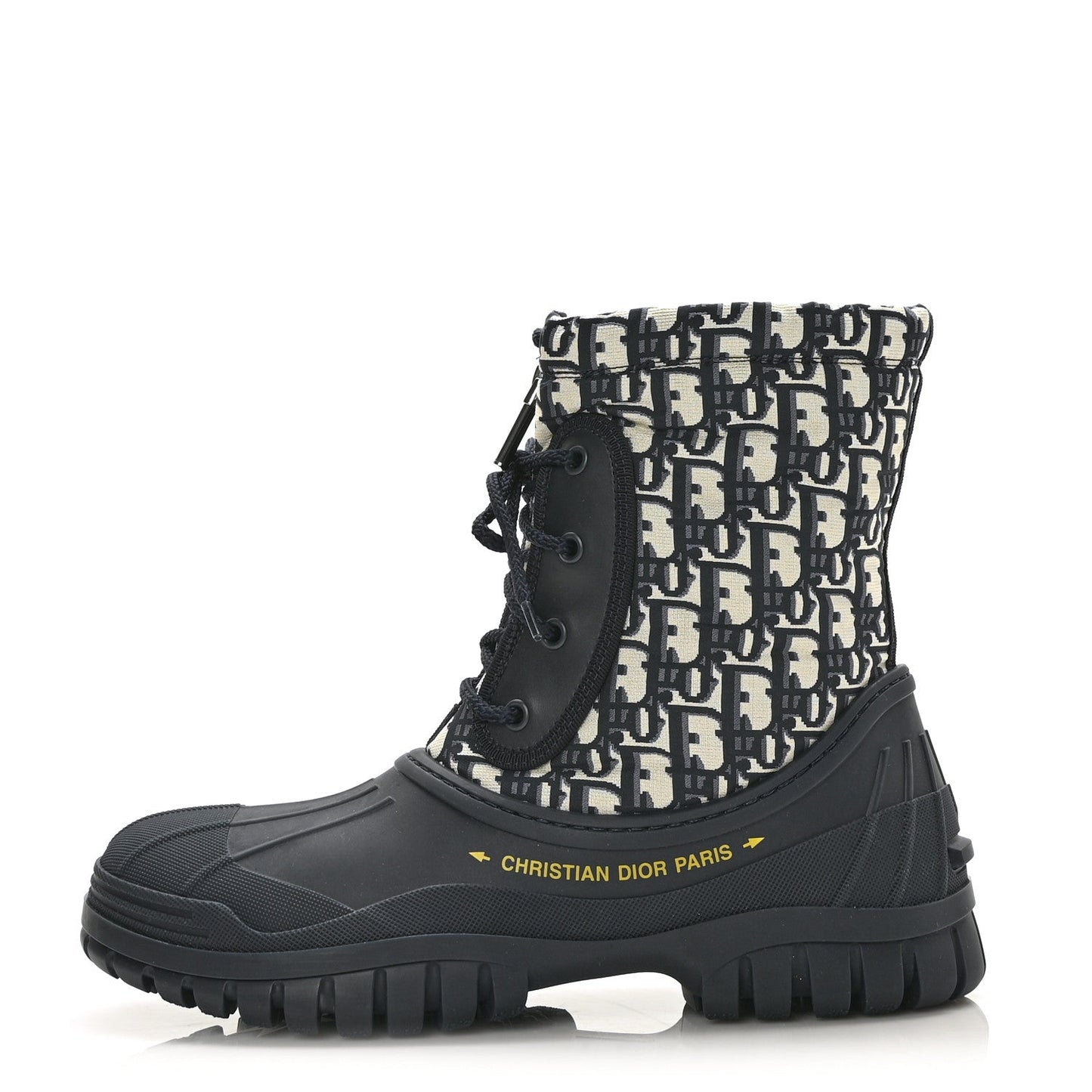 CHRISTIAN DIOR OBLIQUE NYLON D-VENTURE BOOTS