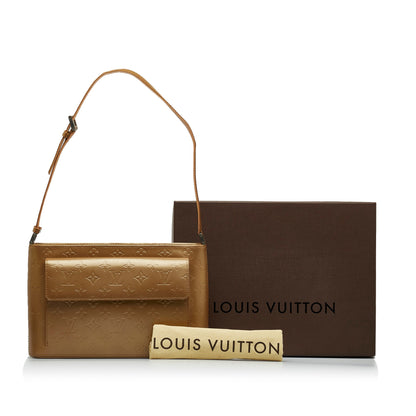 LOUIS VUITTON Monogram Mat Alston Shoulder Bag