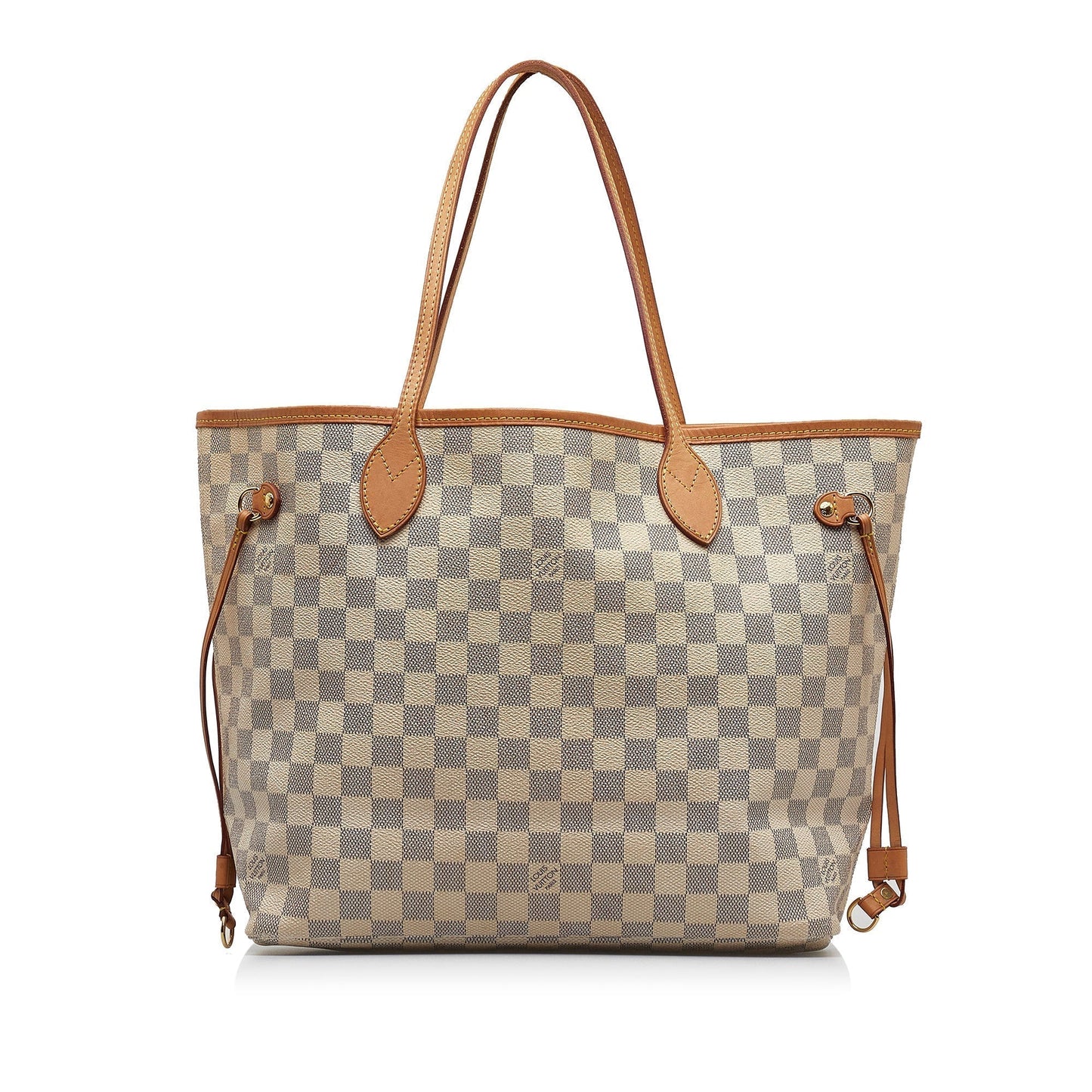 LOUIS VUITTON Damier Azur Neverfull MM Tote Bag