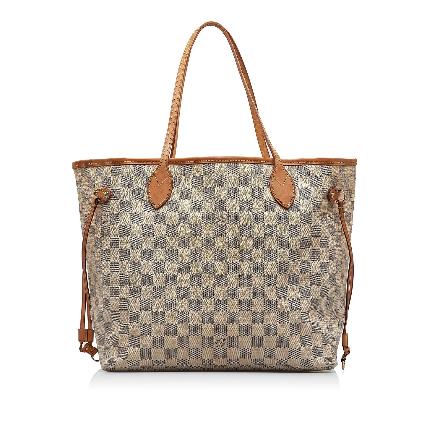 LOUIS VUITTON Damier Azur Neverfull MM Tote Bag