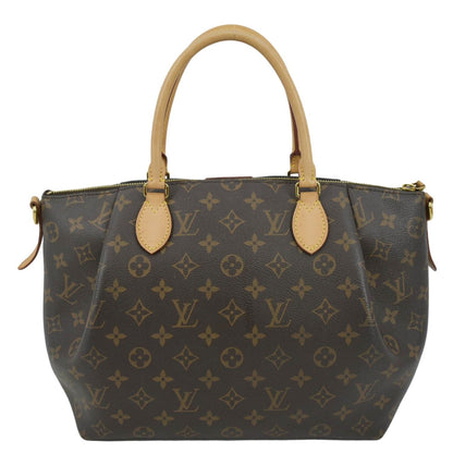 LOUIS VUITTON Turenne PM Monogram Canvas Shoulder Bag Brown