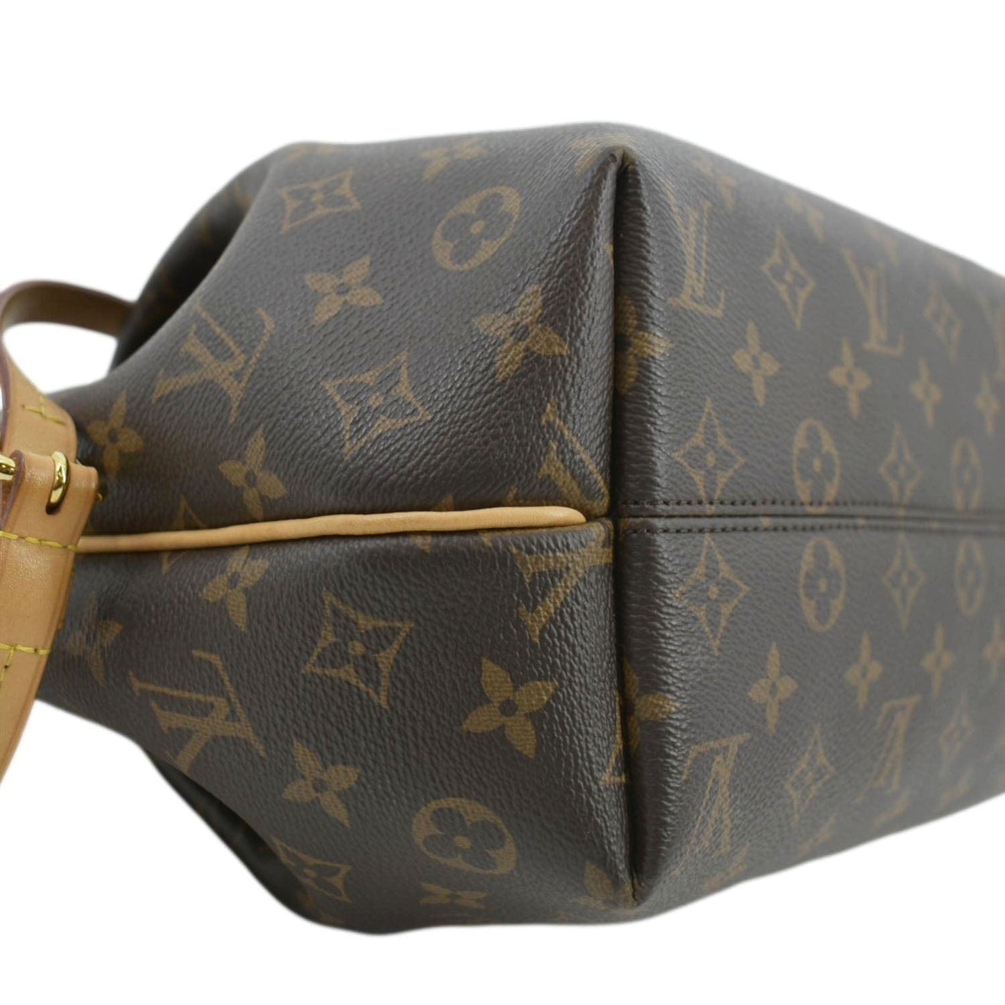 LOUIS VUITTON Turenne PM Monogram Canvas Shoulder Bag Brown