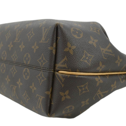 LOUIS VUITTON Turenne PM Monogram Canvas Shoulder Bag Brown