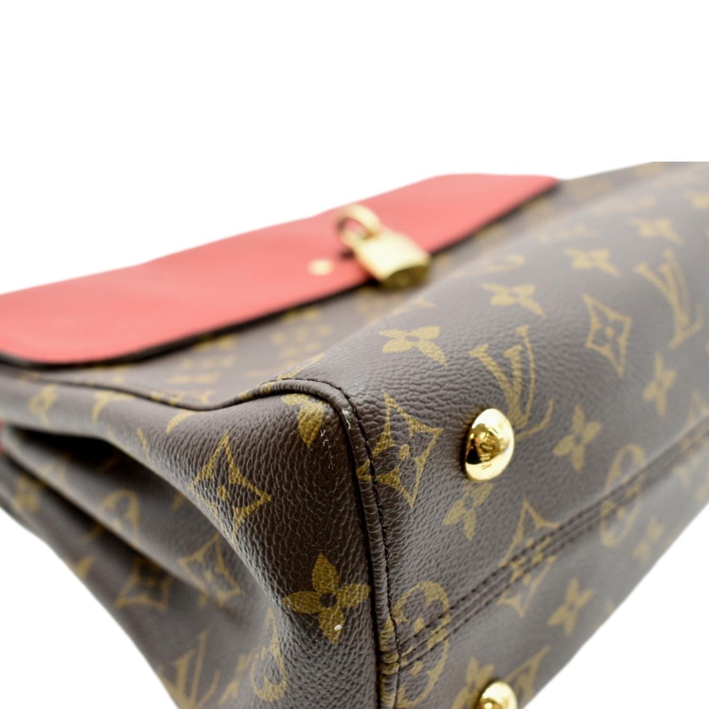 LOUIS VUITTON Venus Monogram Canvas 2way Shoulder Bag Cerise