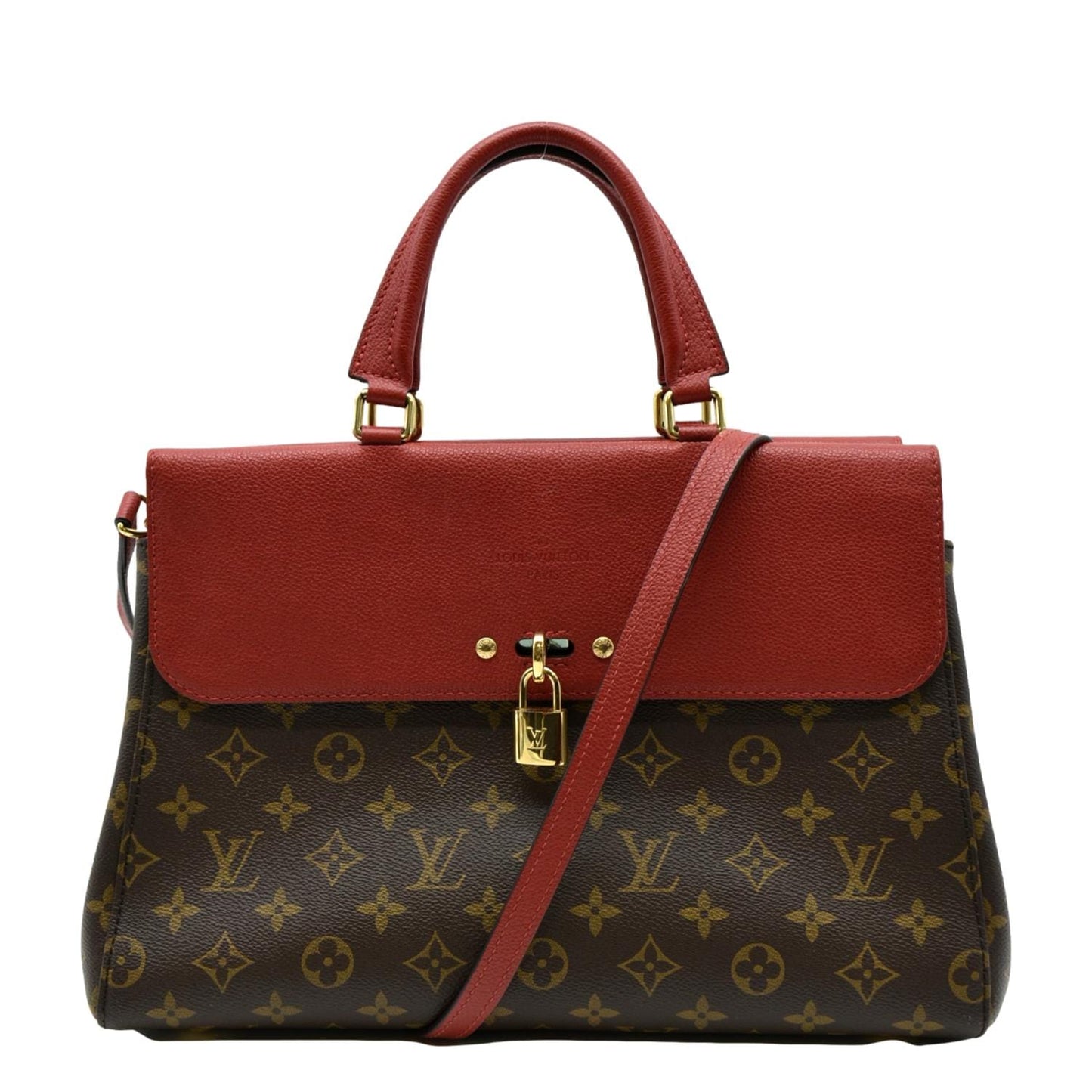 LOUIS VUITTON Venus Monogram Canvas 2way Shoulder Bag Cerise