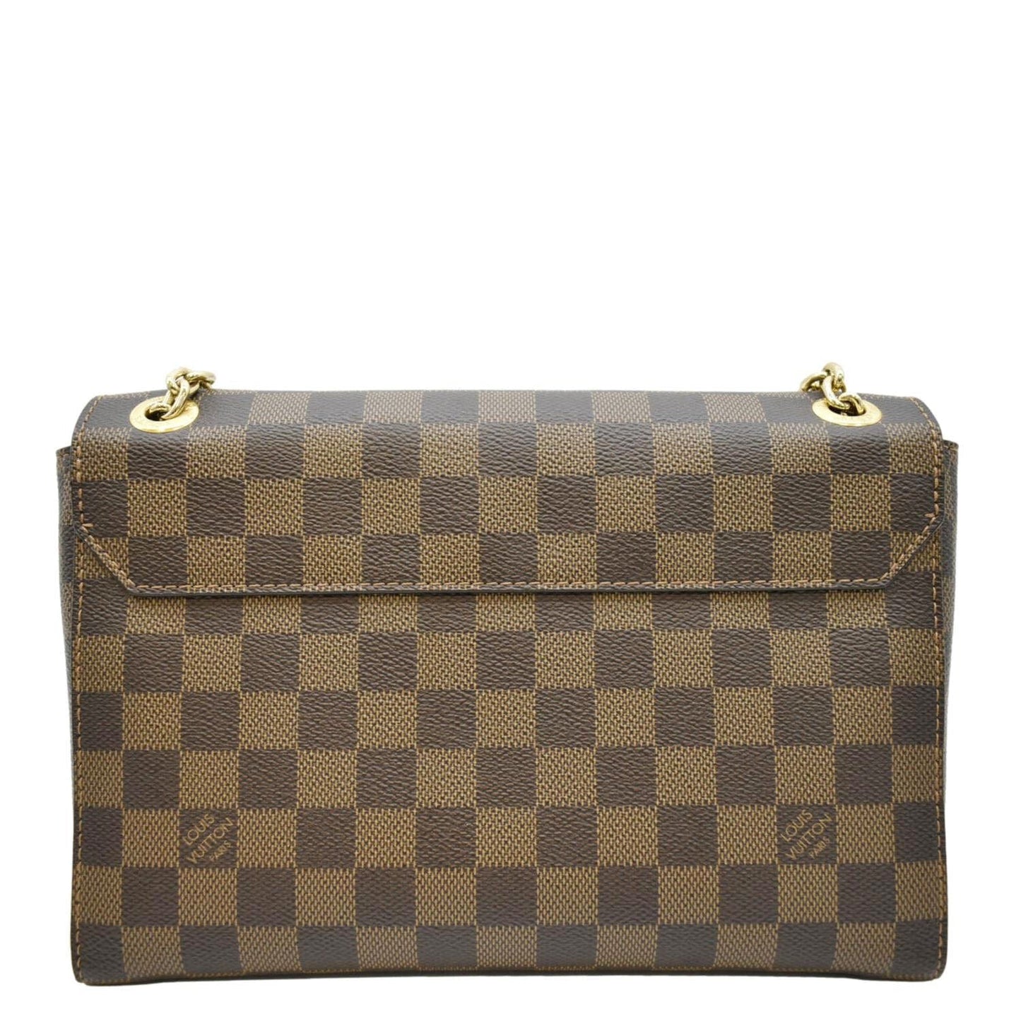 LOUIS VUITTON Vavin PM Damier Ebene Crossbody Bag Brown