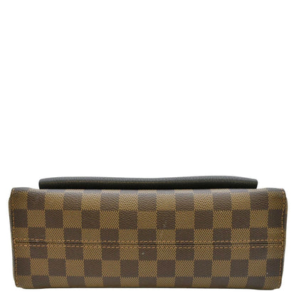 LOUIS VUITTON Vavin PM Damier Ebene Crossbody Bag Brown