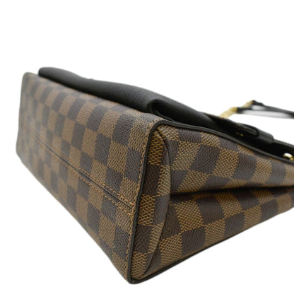 LOUIS VUITTON Vavin PM Damier Ebene Crossbody Bag Brown