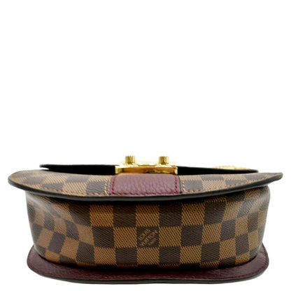 LOUIS VUITTON Wight Damier Ebene Shoulder Bag Brown