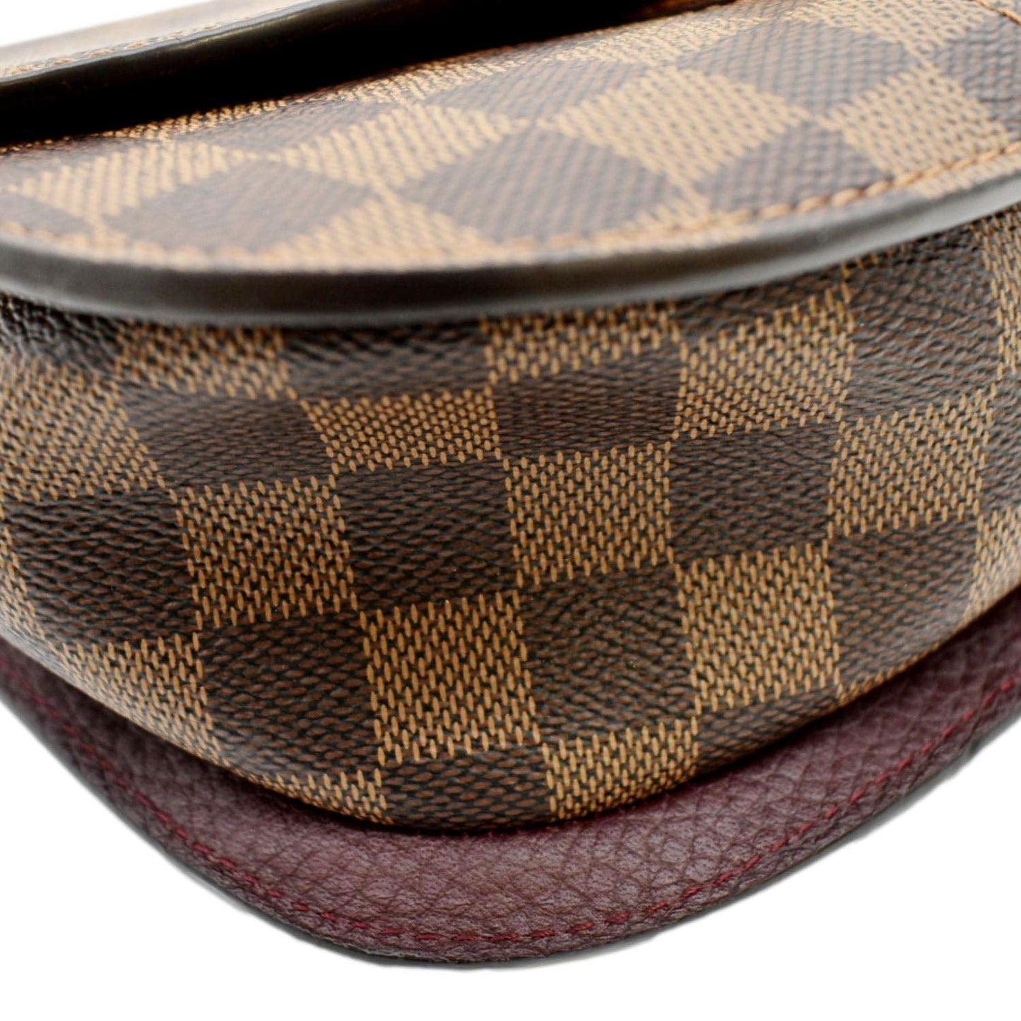 LOUIS VUITTON Wight Damier Ebene Shoulder Bag Brown