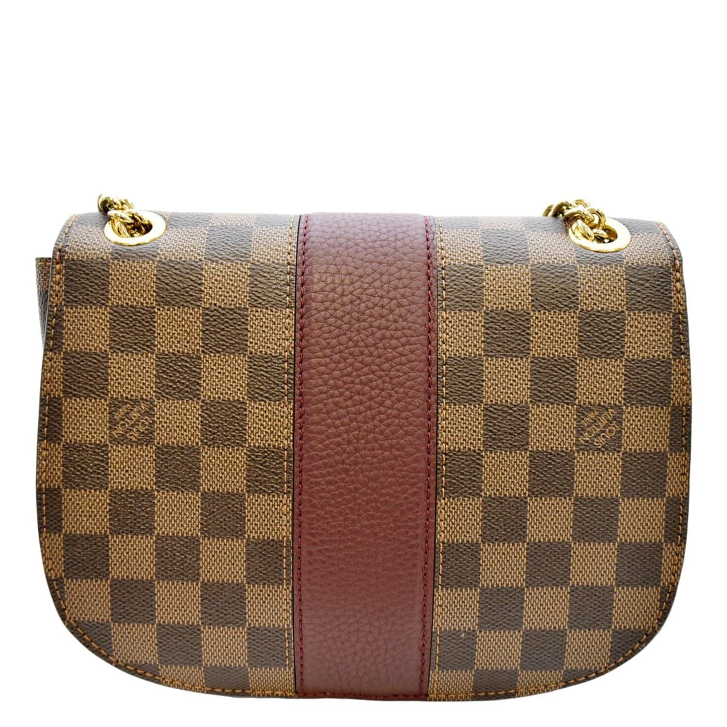 LOUIS VUITTON Wight Damier Ebene Shoulder Bag Brown