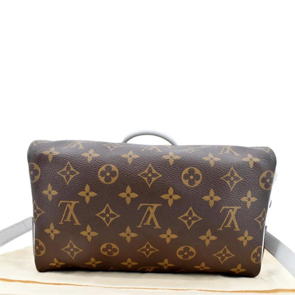 LOUIS VUITTON Women Speedy 25 Bandouliere Monogram Canvas Shoulder Bag Brown