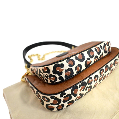 LOUIS VUITTON Wild at Heart Multi Pochette Accessoires Shoulder Bag Caramel