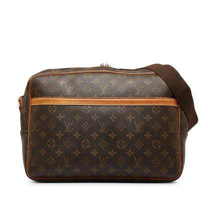 LOUIS VUITTON Monogram Reporter GM Crossbody Bag