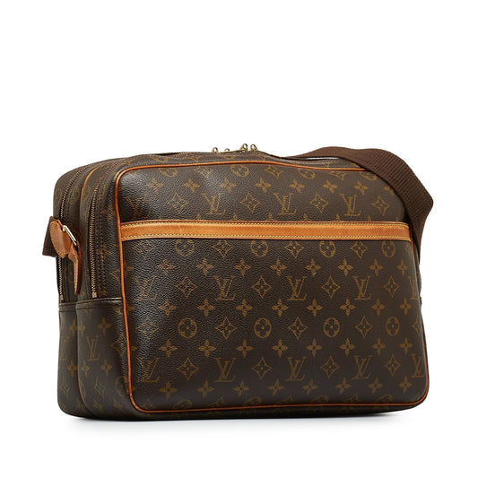 LOUIS VUITTON Monogram Reporter GM Crossbody Bag