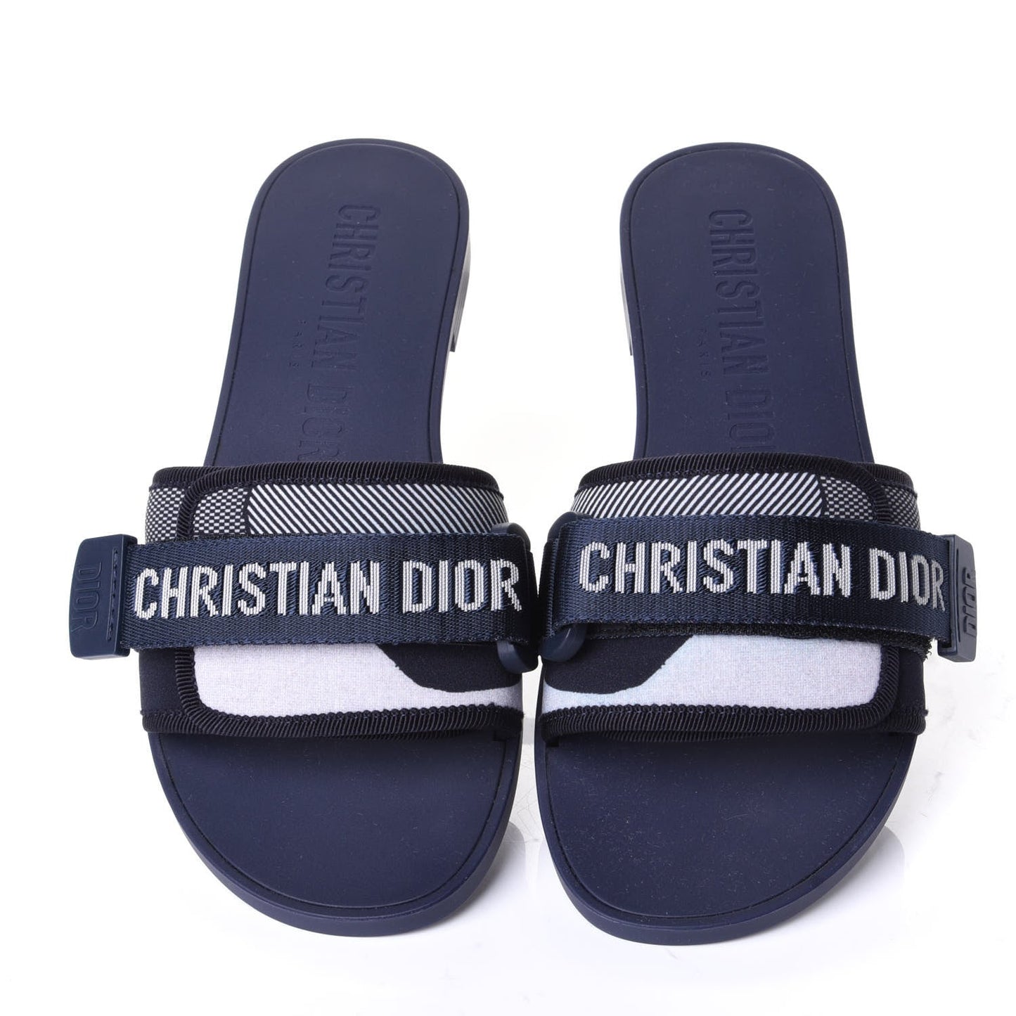 CHRISTIAN DIOR DIO(R)EVOLUTION SLIDE SANDALS