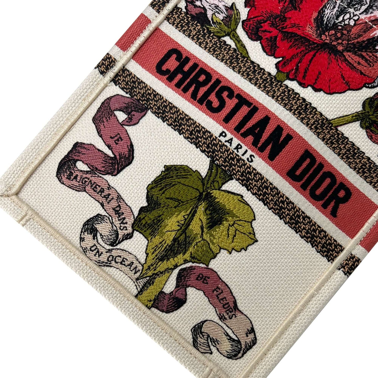 Christian Dior flower tote