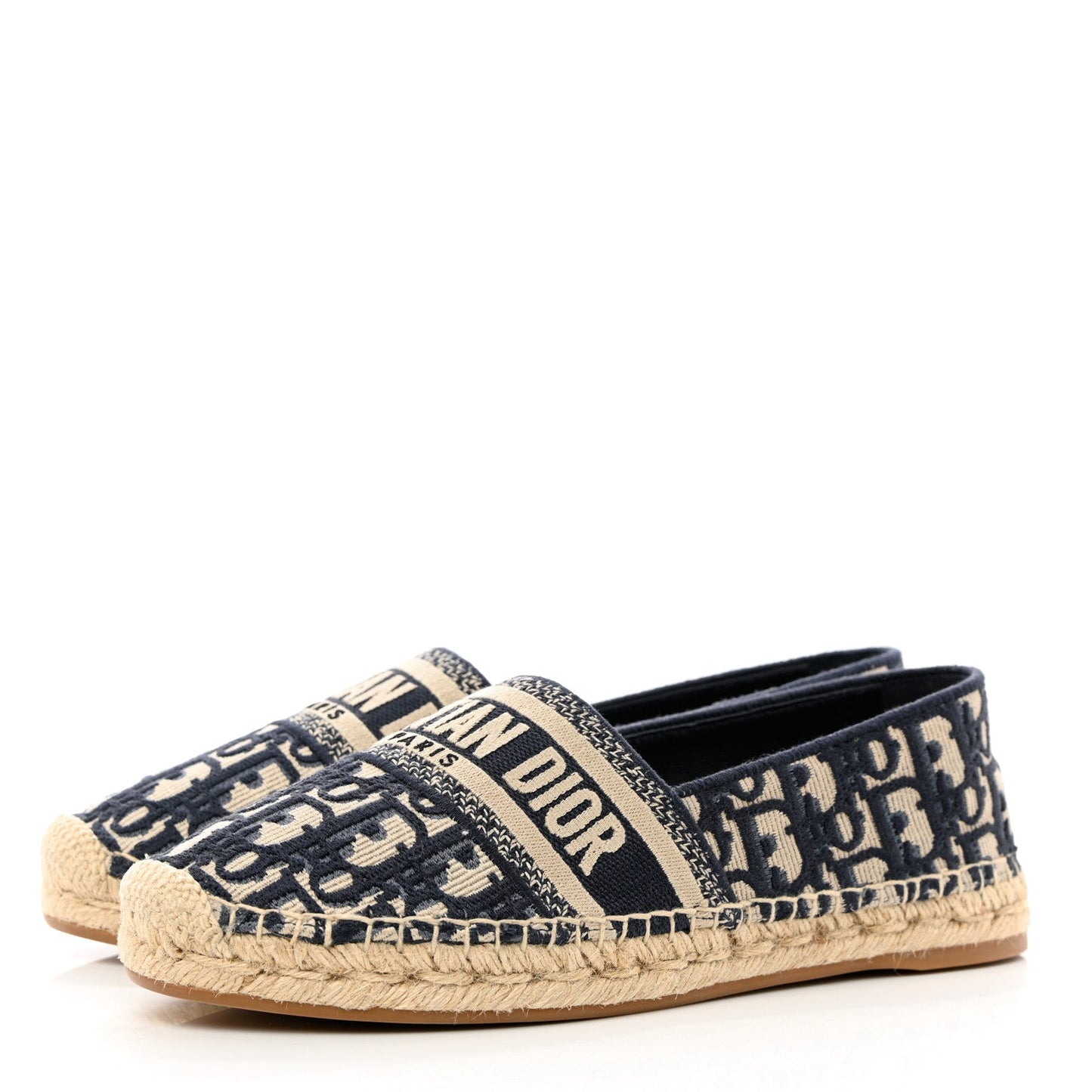 CHRISTIAN DIOR OBLIQUE GRANVILLE ESPADRILLES