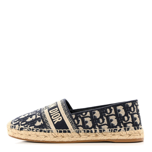 CHRISTIAN DIOR OBLIQUE GRANVILLE ESPADRILLES