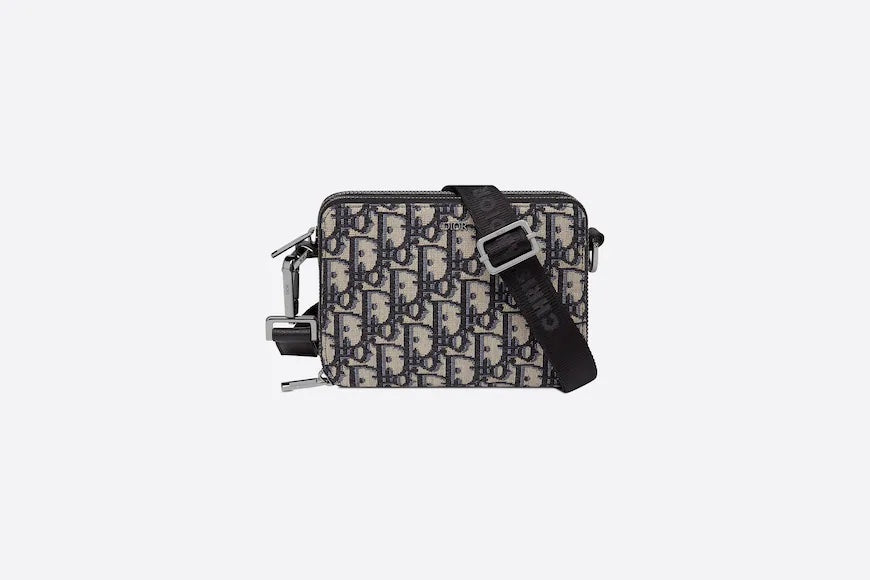 CHRISTIAN DIOR POUCH DIOR OBLIQUE JACQUARD WITH STRAP