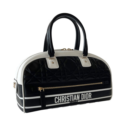 Christian Dior Medium Vibe Zip Bowling Bag