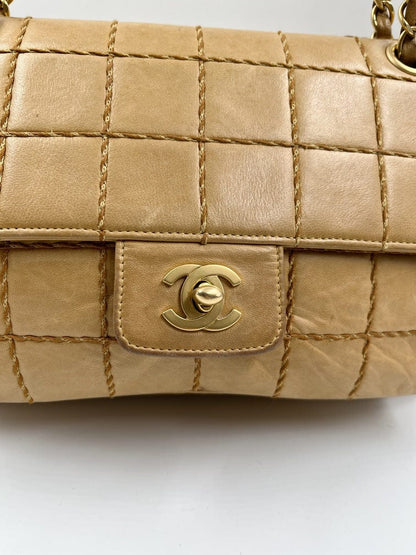 Vintage Chanel Chocolate Flap Bag