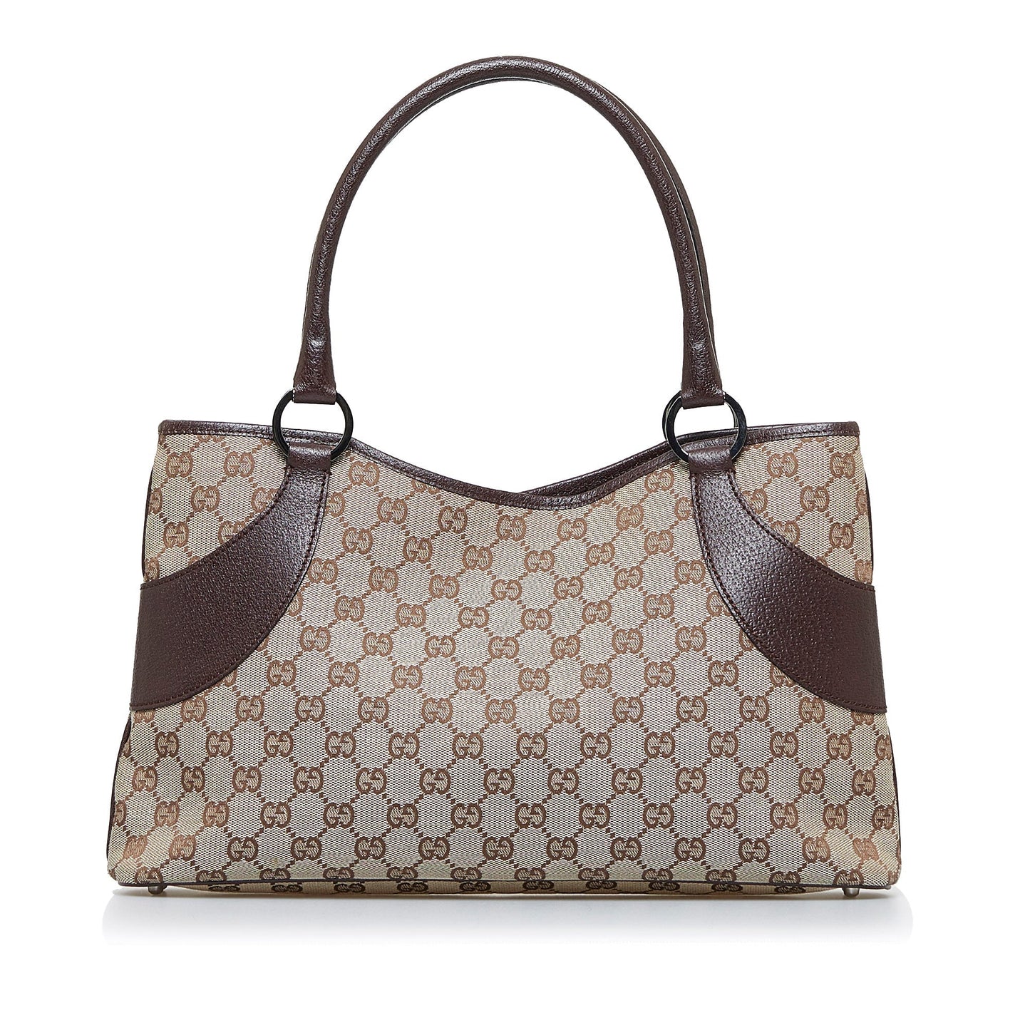 Brown Gucci GG Canvas Tote