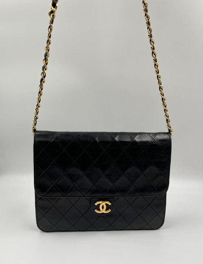 Vintage Black Chanel Flap Bag