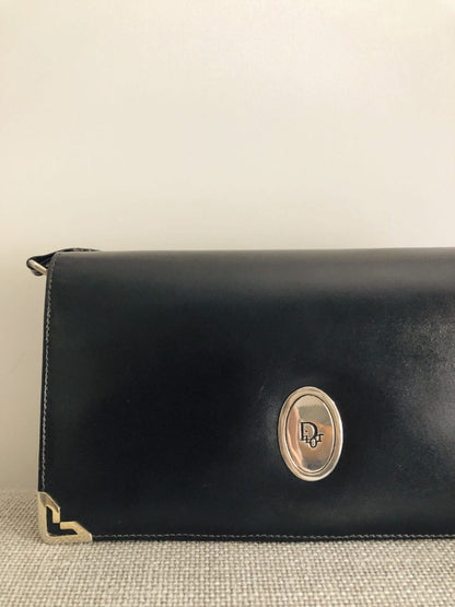 Vintage Christian Dior Black Bag