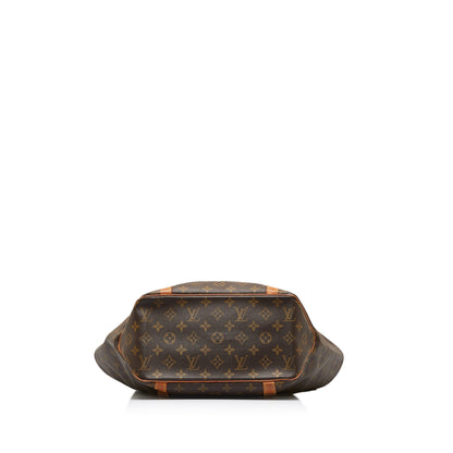 Brown Louis Vuitton Monogram Sac Shopping Tote Bag