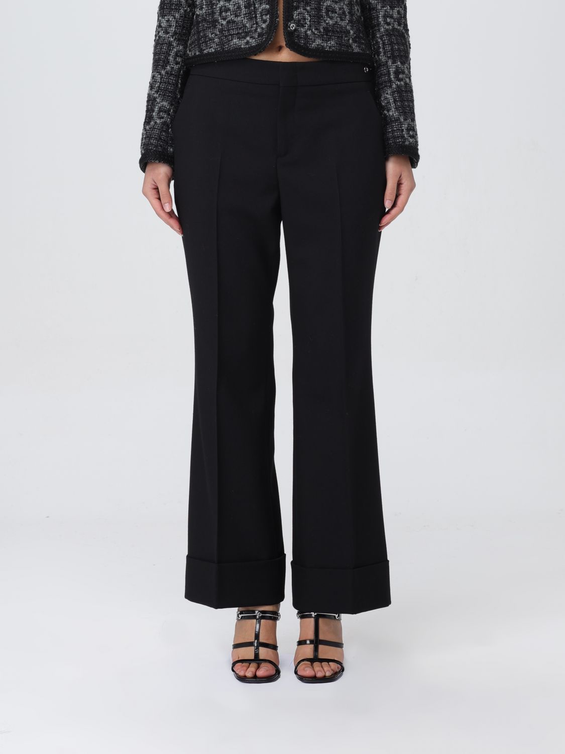 Gucci Pants Woman Black Woman