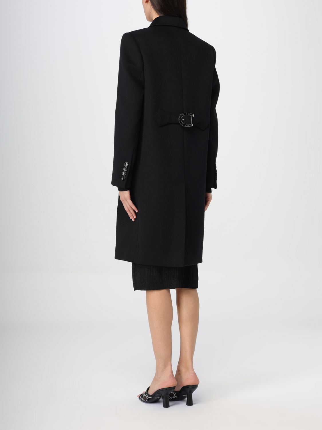 Gucci Coat Woman Black Woman