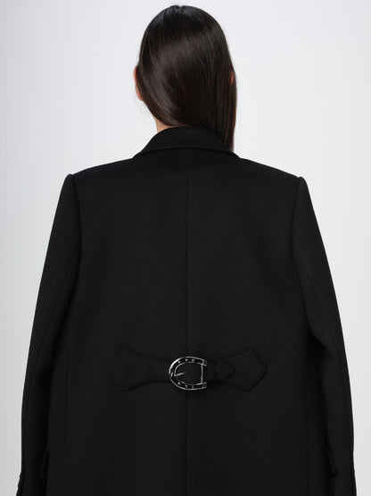 Gucci Coat Woman Black Woman