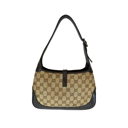 Gucci Jackie Shoulder Bag Brown GG Canvas