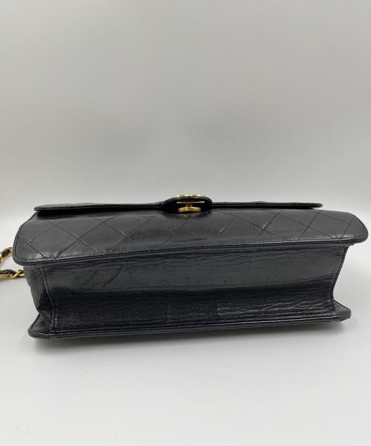 Vintage Black Chanel Flap Bag