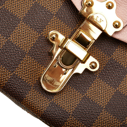 LOUIS VUITTON Damier Ebene Clapton PM Crossbody Bag