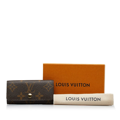 LOUIS VUITTON Monogram 4 Key Holder