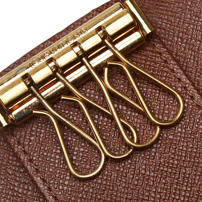 LOUIS VUITTON Monogram 4 Key Holder