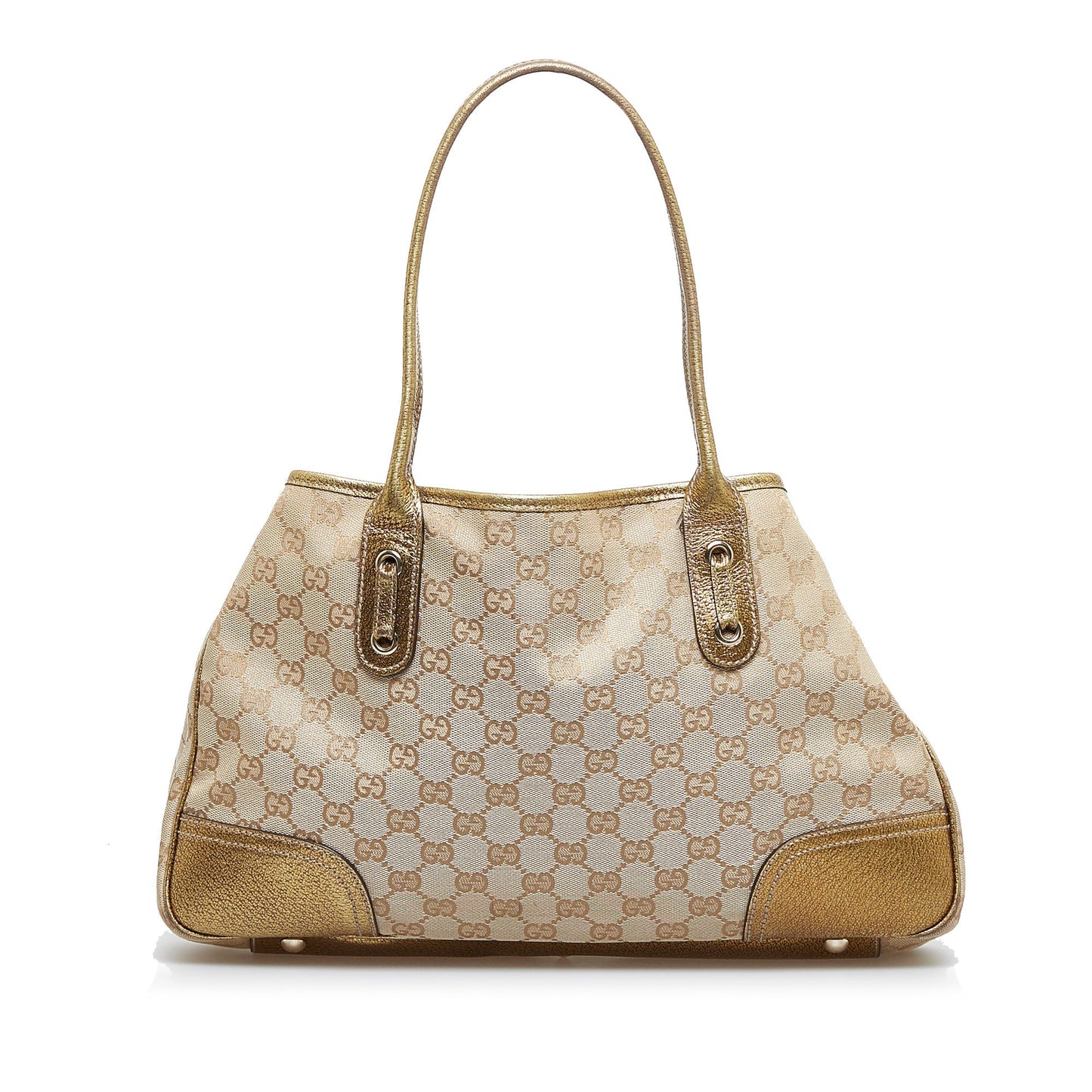 Brown Gucci GG Canvas Princy Tote