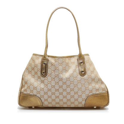 Brown Gucci GG Canvas Princy Tote