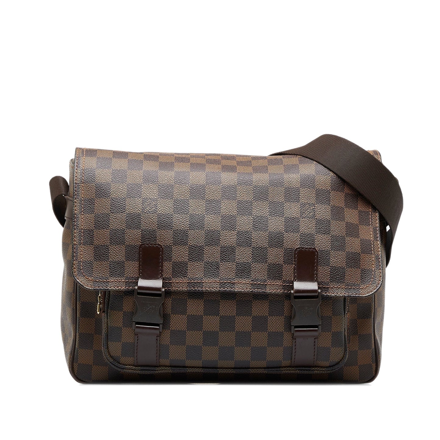 LOUIS VUITTON Damier Ebene Melville Crossbody Bag