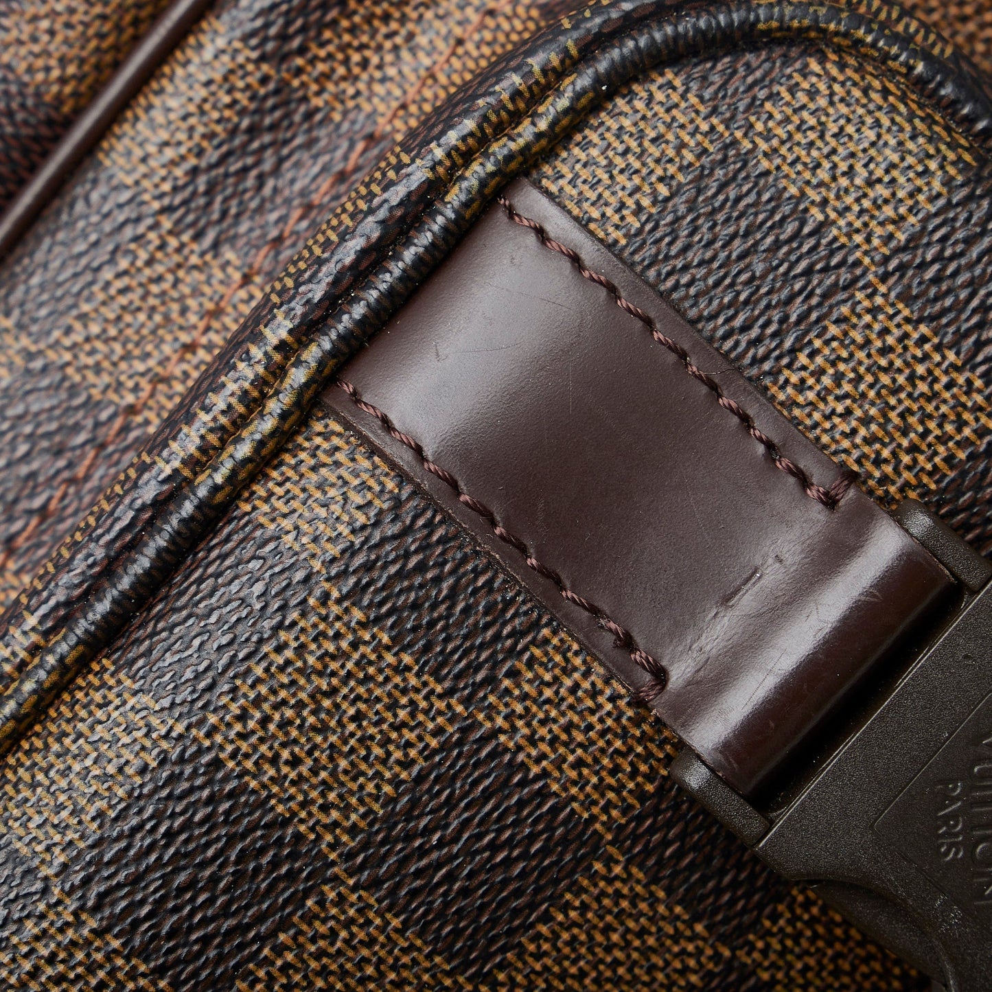 LOUIS VUITTON Damier Ebene Melville Crossbody Bag