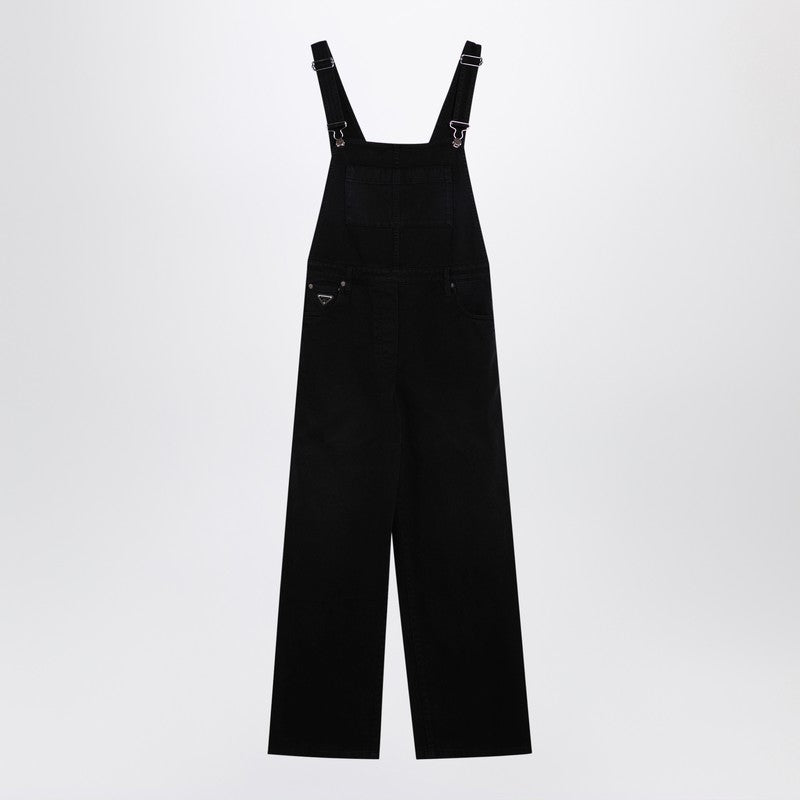 Prada Black Denim Jumpsuit Women